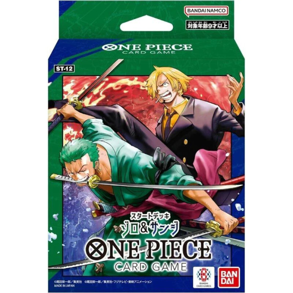 One Piece Card Game -Zoro and Sanji- ST12 Starter Deck [US]